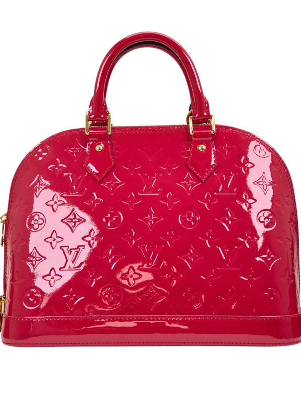 Louis Vuitton Alma PM Monogram Vernis Rose Indien